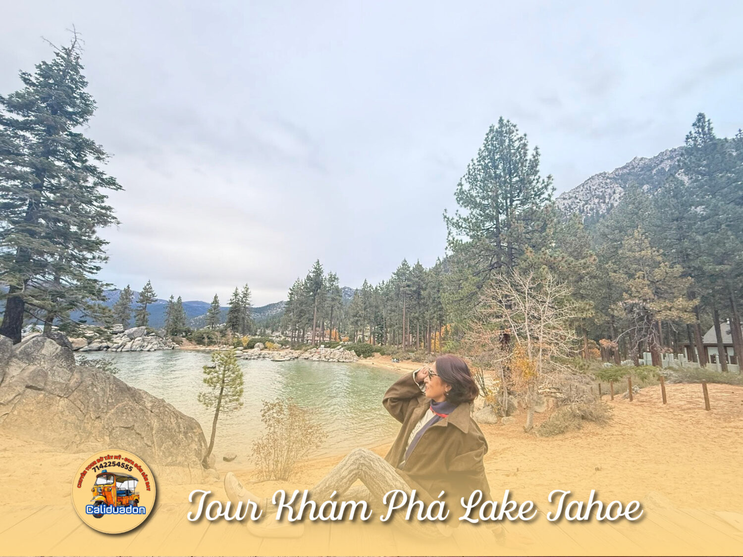 Khách hàng trải nghiệm tham qua Lake Tahoe